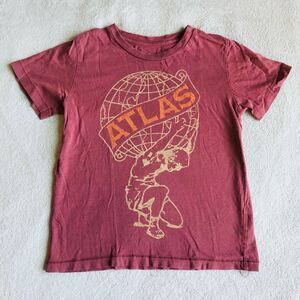Peek Kids Boys Atlas Graphic Short Sleeve T-Shirt